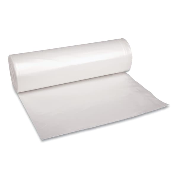 Boardwalk 60 gal Trash Bags, 38 in x 58 in, Super Extra Heavy-Duty, 1.4 mil, Clear, 100 PK BWK537 - main